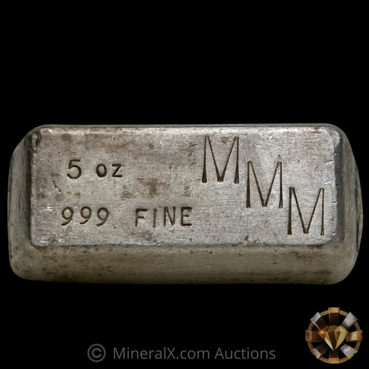 5oz MMM Vintage Silver Bar