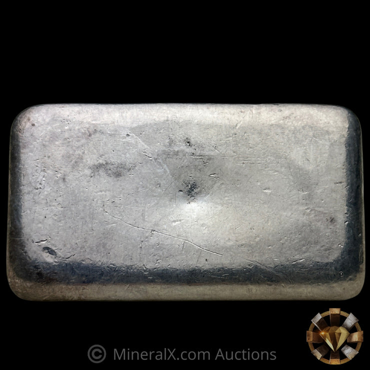 5oz JMC Johnson Matthey Maple Leaf Vintage Silver Bar
