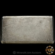 10oz Engelhard Rare 2 Prefix Serial Floating Decimal Bull Logo Vintage Silver Bar