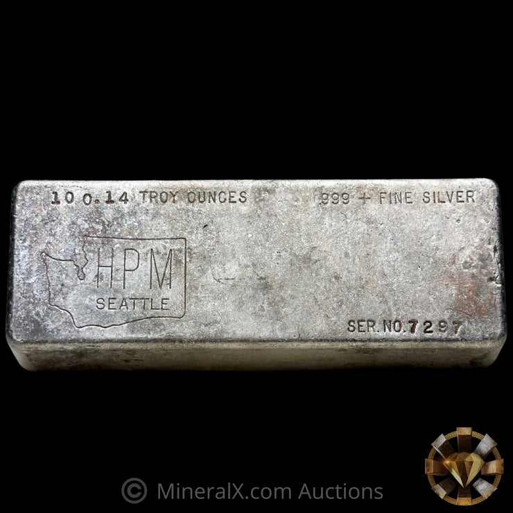 100.14oz HPM Hallmark Precious Metals Seattle Vintage Silver Bar