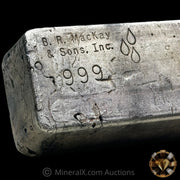 101.40oz B R MacKay & Sons Vintage Silver Bar