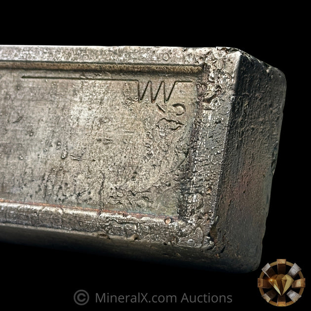 100oz CMX Seattle Vintage Silver Bar – MineralX