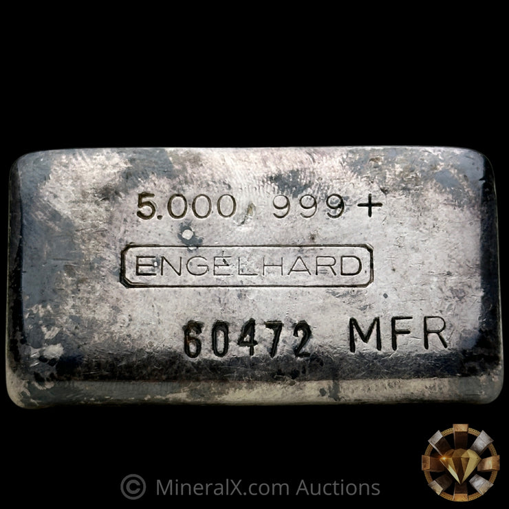 5oz Engelhard MFR Vintage Silver Bar