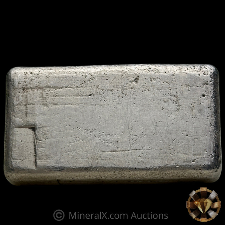 5oz Engelhard 6 Digit Bull Logo Vintage Silver Bar