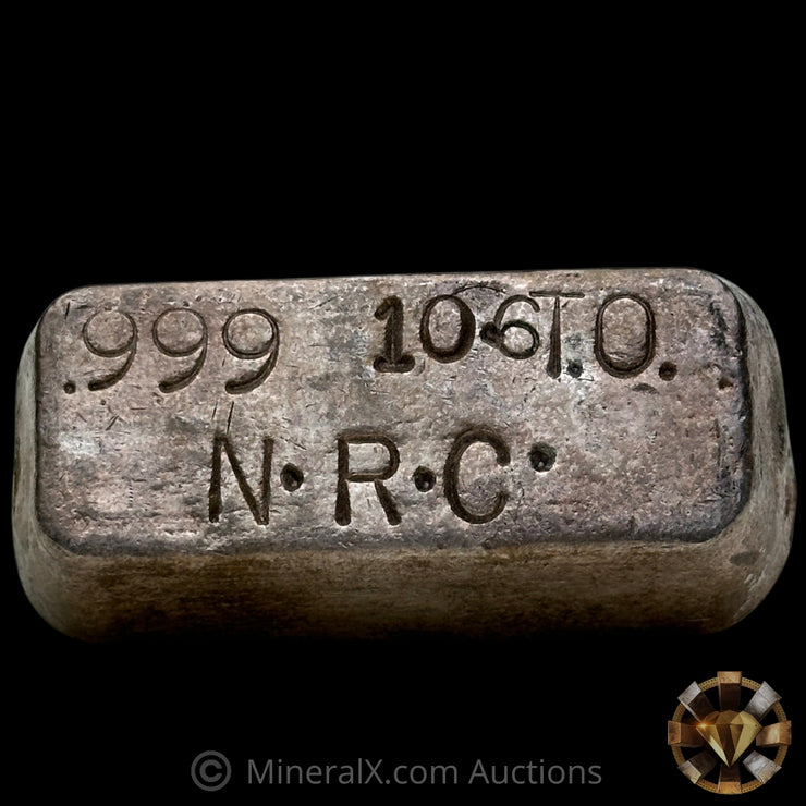 10.6oz NRC Vintage Silver Bar