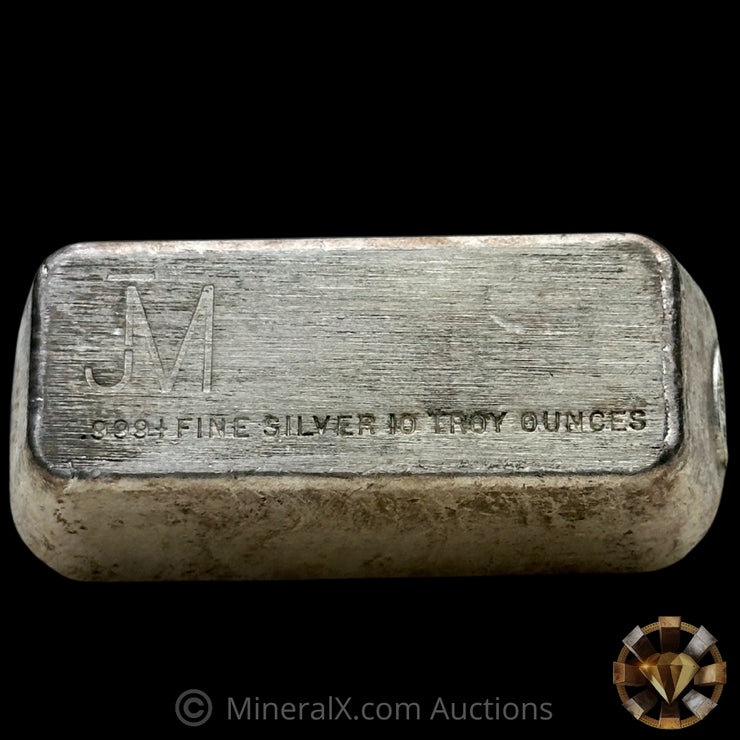 10oz JM Vintage Silver Bar