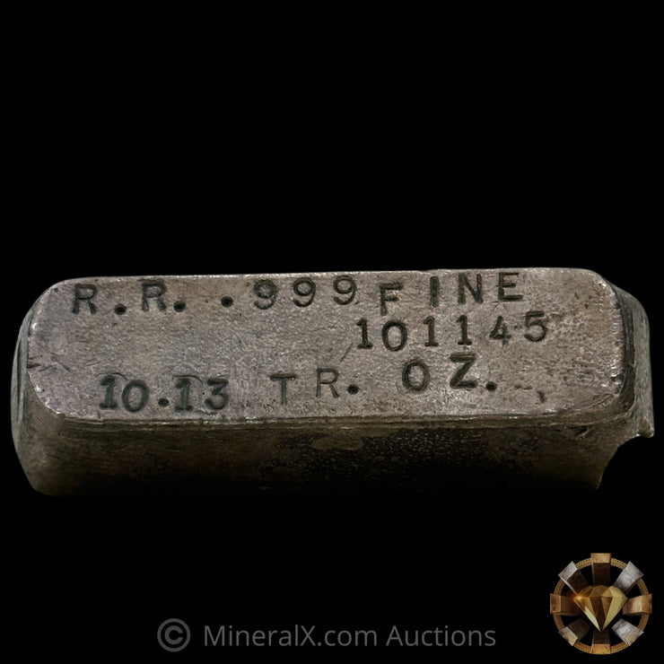 10.13oz RR Vintage Silver Bar