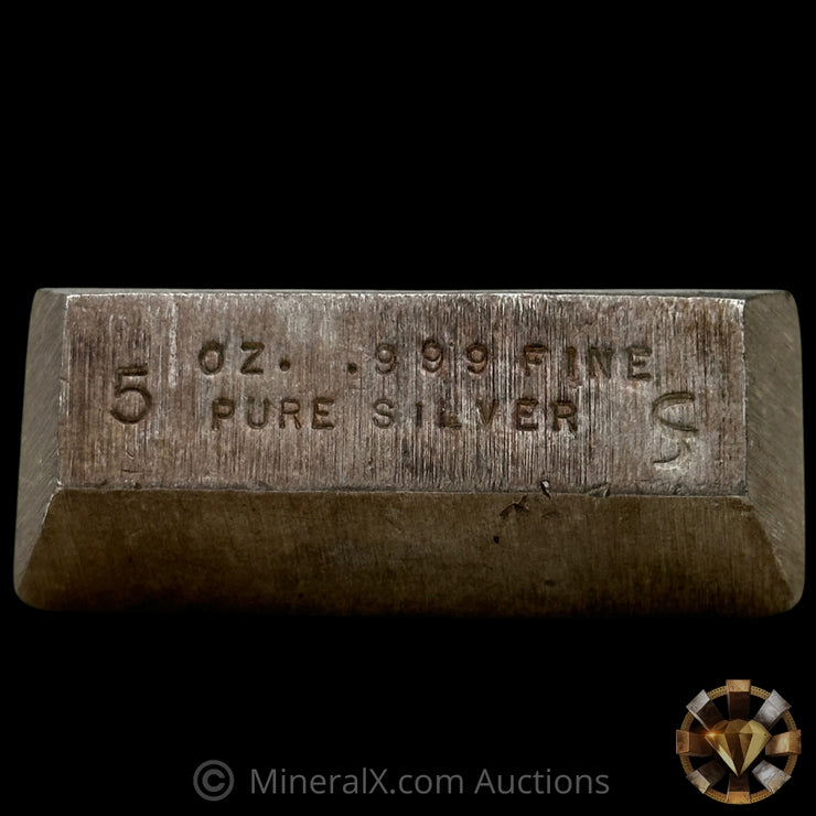 5oz Circle City Vintage Silver Bar