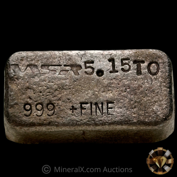 5.15oz WSR Western States Refining Vintage Silver Bar