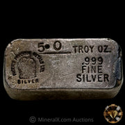 5oz Phoenix Precious Metals Vintage Silver Bar