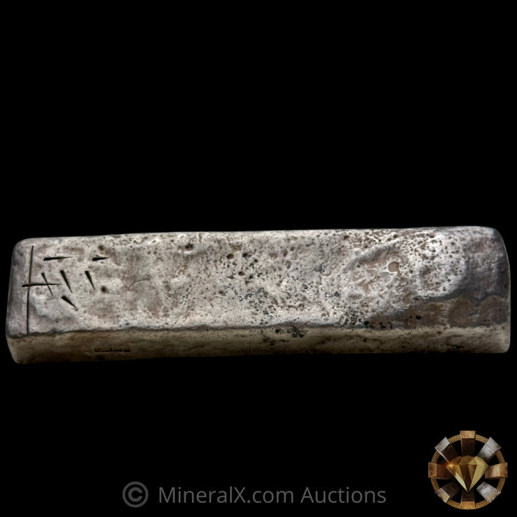 12.16oz "10 Lang" Sycee Vintage Silver Bar
