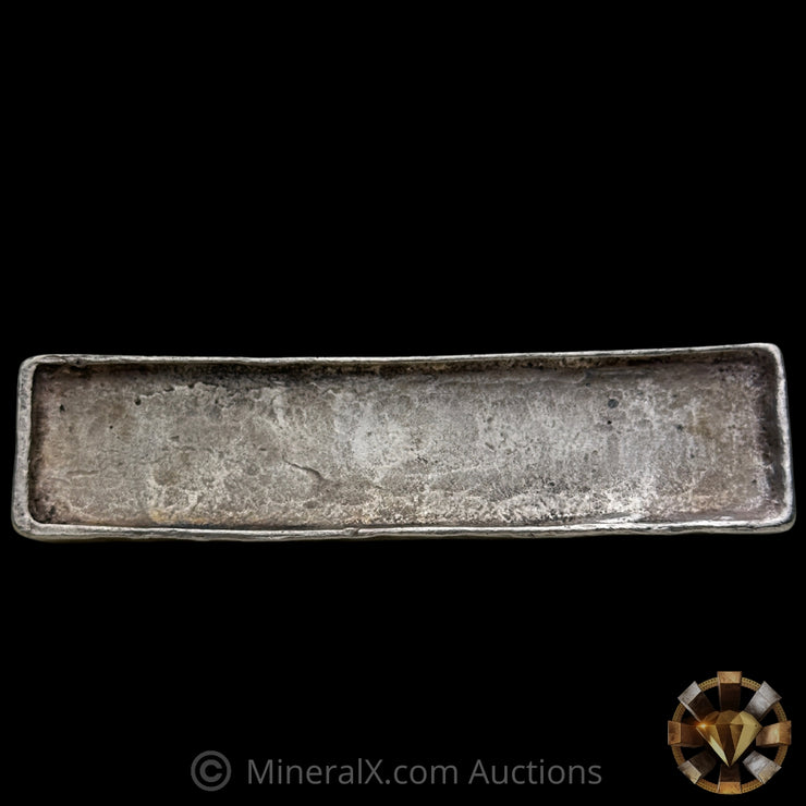 12.16oz "10 Lang" Sycee Vintage Silver Bar