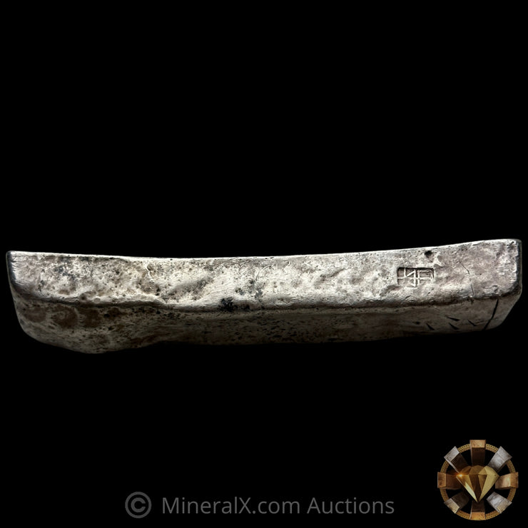 12.16oz "10 Lang" Sycee Vintage Silver Bar