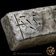 12.16oz "10 Lang" Sycee Vintage Silver Bar