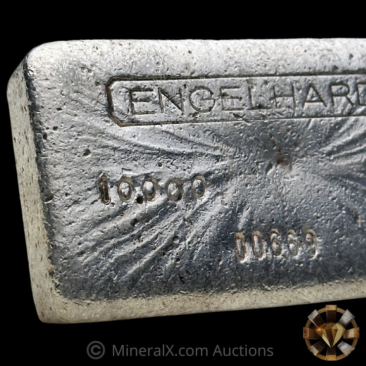 10oz Engelhard 1st Series Top Hallmark Vintage Silver Bar