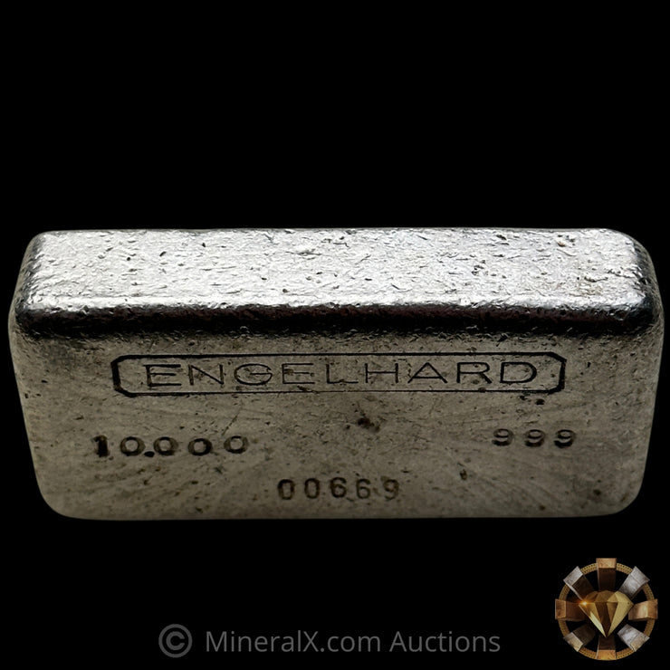 10oz Engelhard 1st Series Top Hallmark Vintage Silver Bar