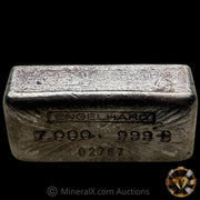 7oz Engelhard 2nd Series Top Hallmark Vintage Silver Bar