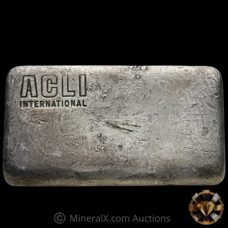 10oz Engelhard ACLI International 3rd Series 5 Digit Vintage Silver Bar