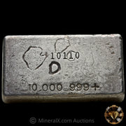 10oz Engelhard ACLI International 3rd Series 5 Digit Vintage Silver Bar