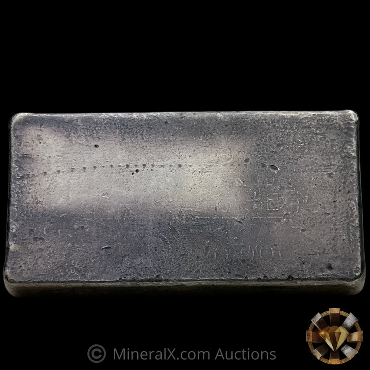 10oz Engelhard 1. Prefix Bull Logo Vintage Silver Bar