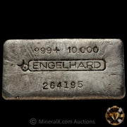 10oz Engelhard Bull Logo Vintage Silver Bar