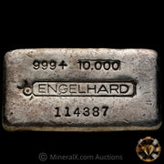 10oz Engelhard Bull Logo Vintage Silver Bar