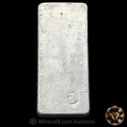 Kilo Johnson Matthey London Small JM Prefix / A Suffix Variety Vintage Silver Bar