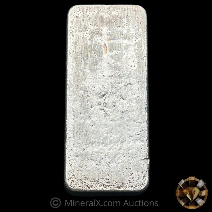 Kilo Johnson Matthey London Large JM Prefix / A Suffix Variety Vintage Silver Bar