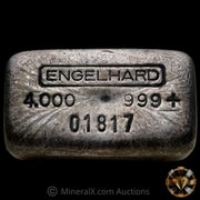 4oz Engelhard Top Hallmark 2nd Series Vintage Silver Bar