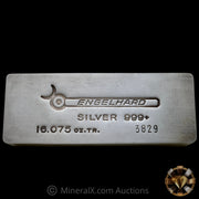 16.075oz (1/2Kilo) Engelhard 4 Digit Variety Bull Logo Extruded Vintage Silver Bar With Box
