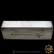 16.075oz (1/2Kilo) Engelhard 4 Digit Variety Bull Logo Extruded Vintage Silver Bar With Box