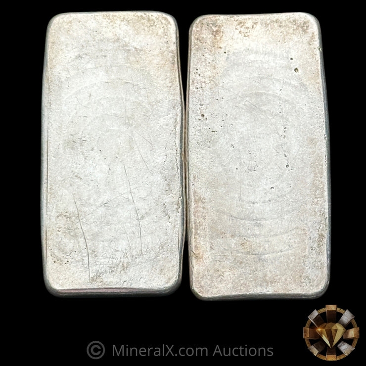 x2 100g Scottsdale Silver Bar Lot