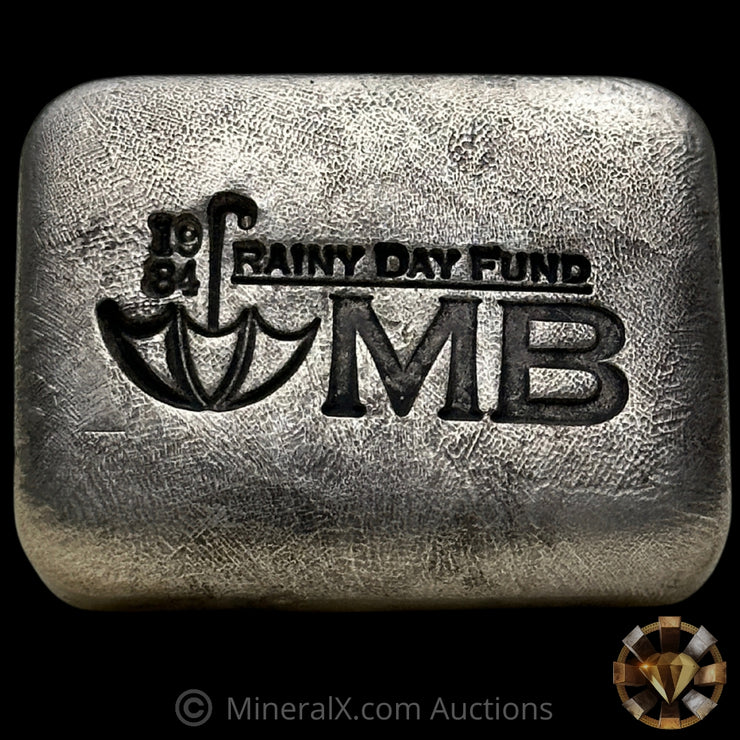4oz Dennis England Rainy Day Fund MB Fantasy Silver Bar