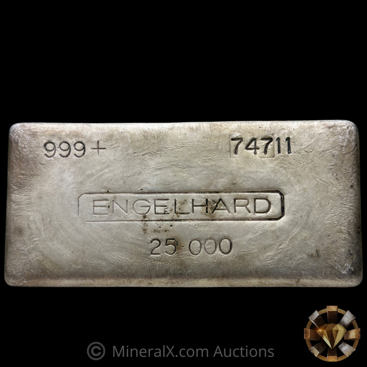 25oz Engelhard 6th Series Vintage Silver Bar