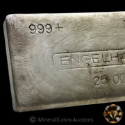 25oz Engelhard 6th Series Vintage Silver Bar