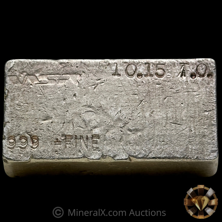 10.15oz WSR Western States Refining Vintage Silver Bar