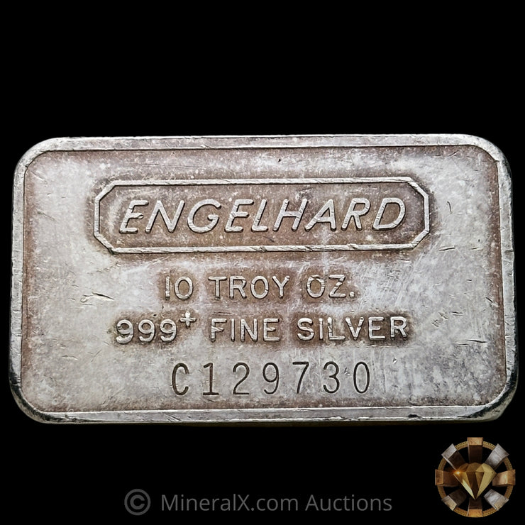 10oz Engelhard Vintage Silver Bar