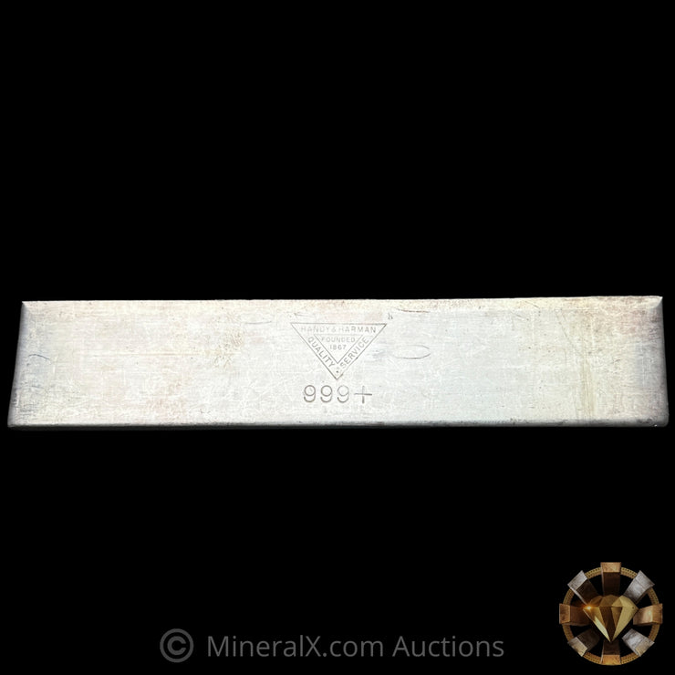 27.97oz Handy & Harman HH Vintage Extruded Silver Bar