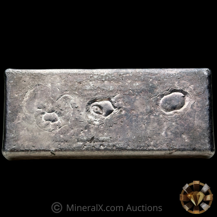 1000g (Kilo) Harrington Metallurgy Ltd Australia Vintage Silver Bar with DCL Counterstamp