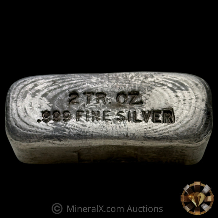 2oz FJS Vintage Silver Bar