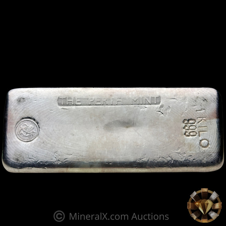 Kilo The Perth Mint Australia 2nd Series Vintage Silver Bar