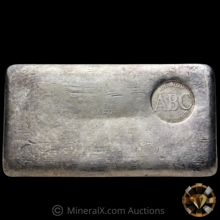 500g (1/2Kilo) ABC Australian Bullion Company Vintage Silver Bar