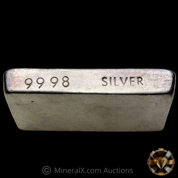 500g (1/2Kilo) ABC Australian Bullion Company Vintage Silver Bar