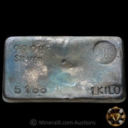Kilo ABC Australian Bullion Company Vintage Silver Bar