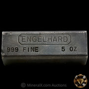 5oz Engelhard Full Hallmark Industrial Extruded Vintage Silver Bar