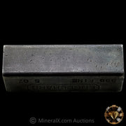 5oz Engelhard Full Hallmark Industrial Extruded Vintage Silver Bar