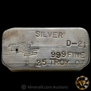 25oz URI Vintage Silver Bar