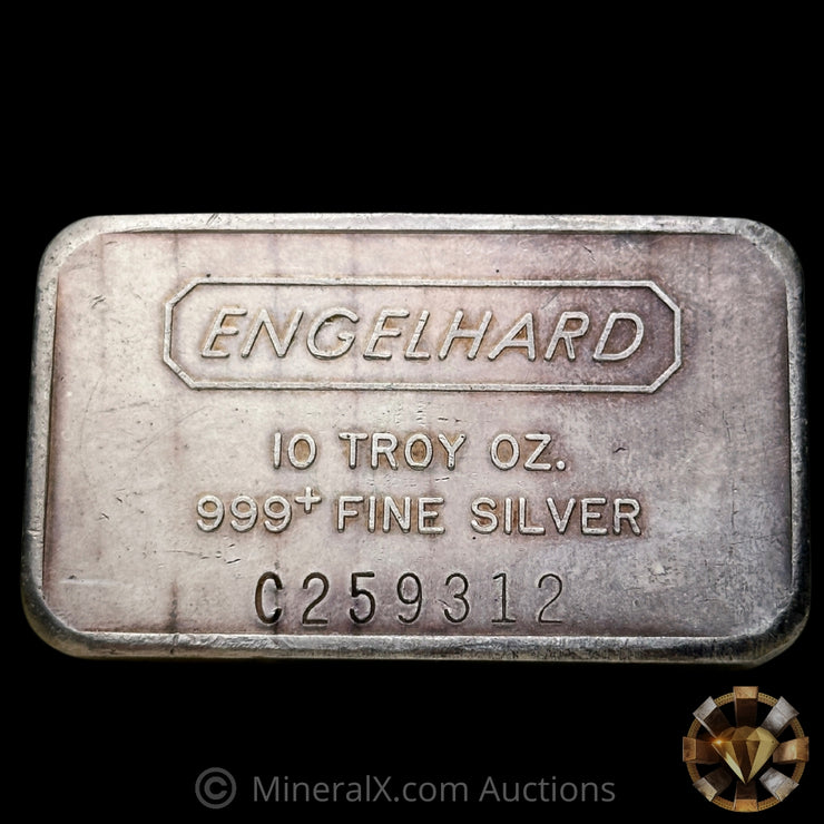10oz Engelhard Vintage Silver Bar