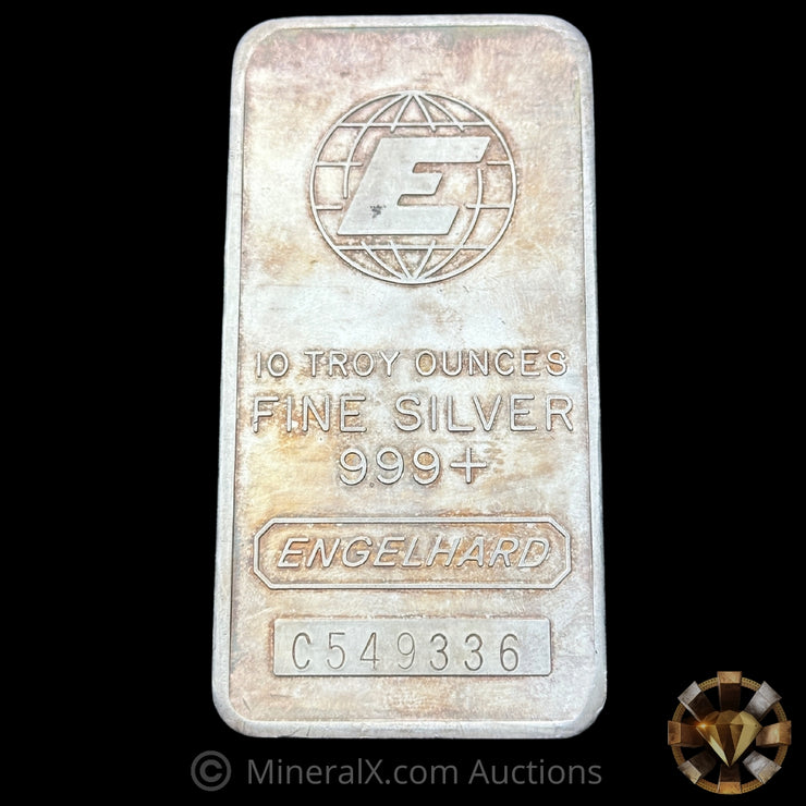 10oz Engelhard Vintage Silver Bar