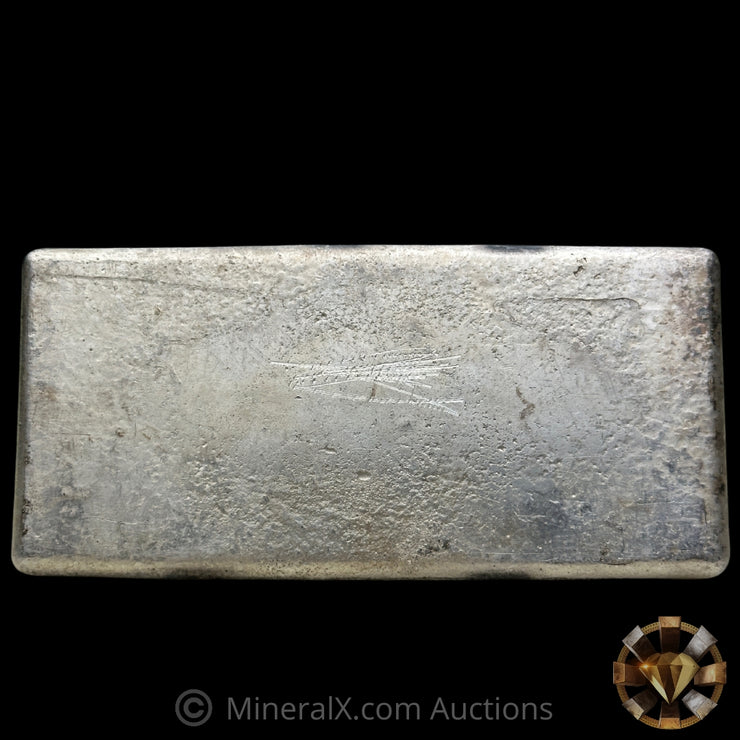 20oz Engelhard 4th Series Bull Logo Vintage Silver Bar